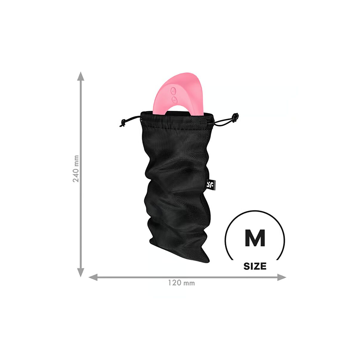 Erotisk Accessoar Satisfyer Treasure Svart M